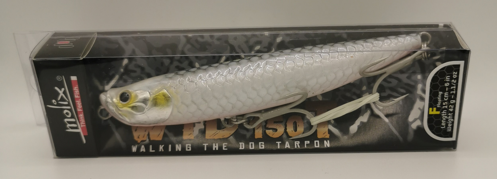 Esche, pasture, pellet  MOLIX  WTD 150T col. Silver Albino - Articoli Pesca