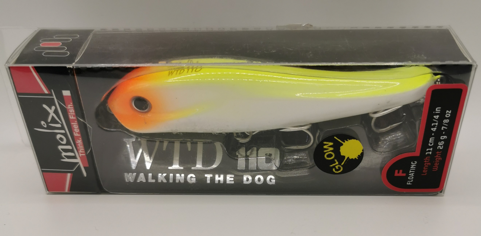 Casting  MOLIX WTD 110 col. Pearl White Orange - Articoli Pesca