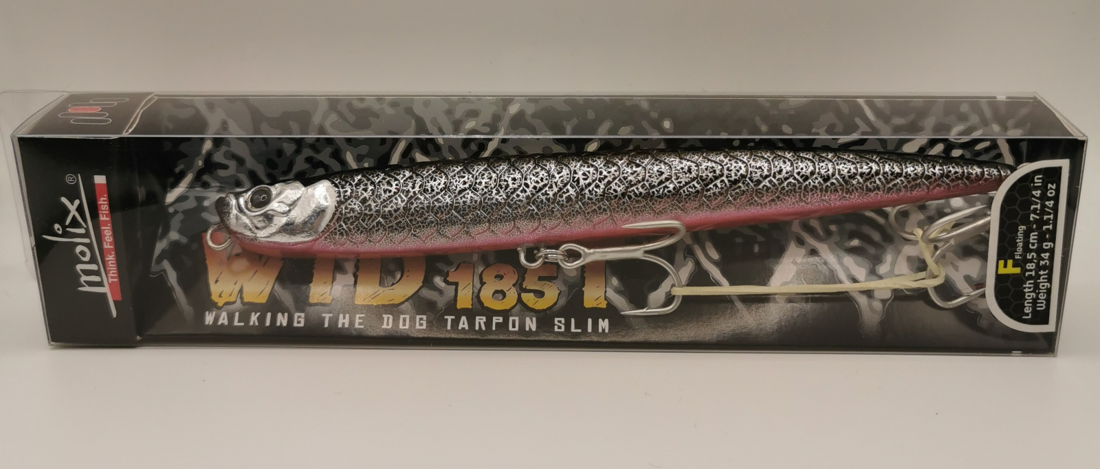 Casting  MOLIX WTD 185T Slim col. Black Crack - Articoli Pesca