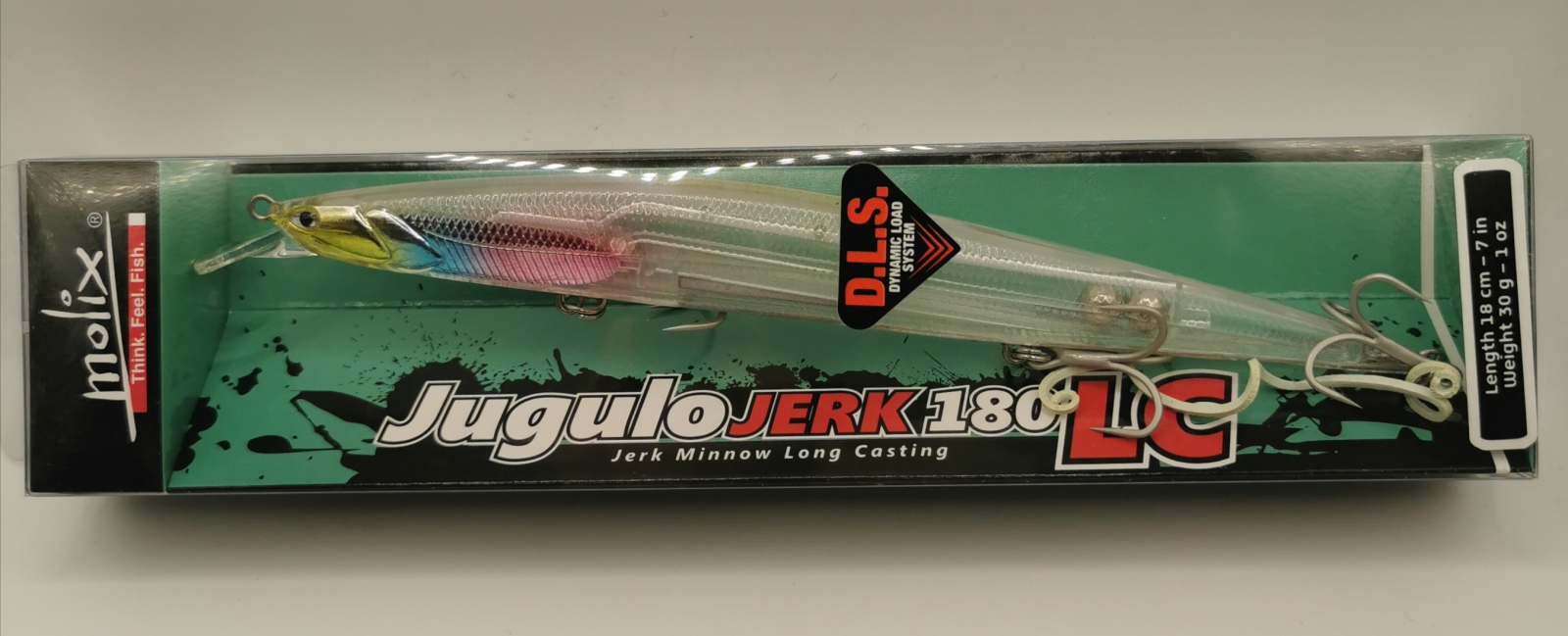 Casting  MOLIX  Jugulo Jerk 180 LC col. Ghost Candy - Articoli Pesca