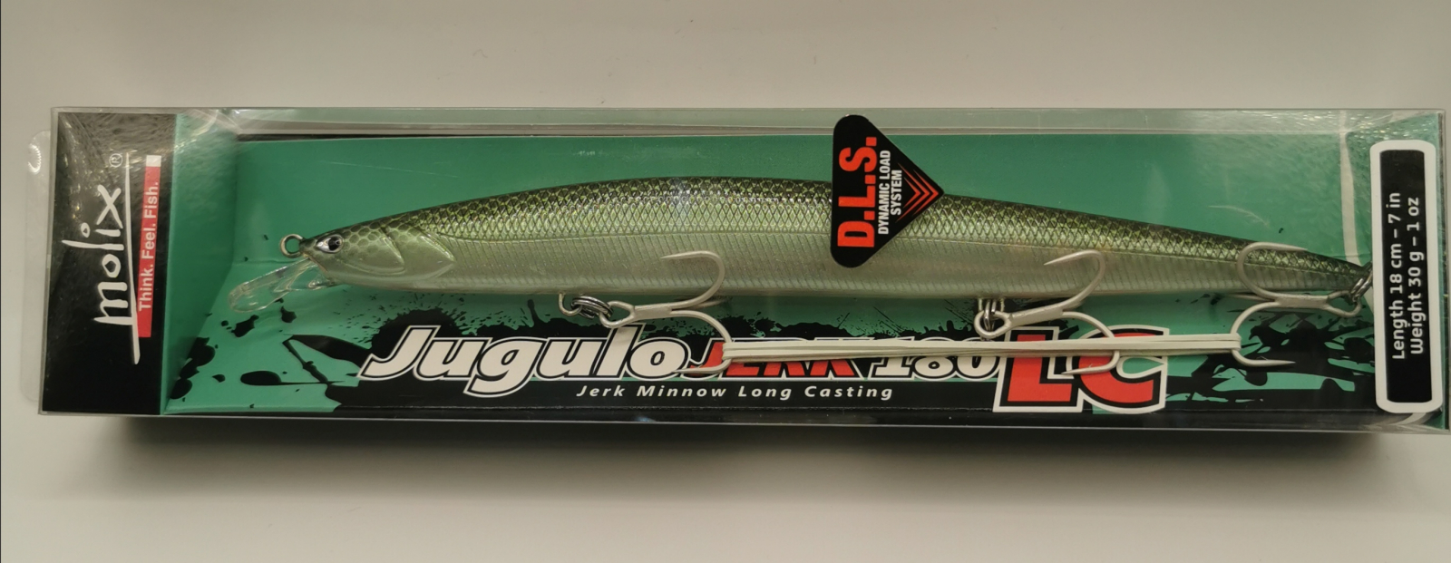 Casting  MOLIX  Jugulo Jerk 180 LC col. Perlescent Shad - Articoli Pesca