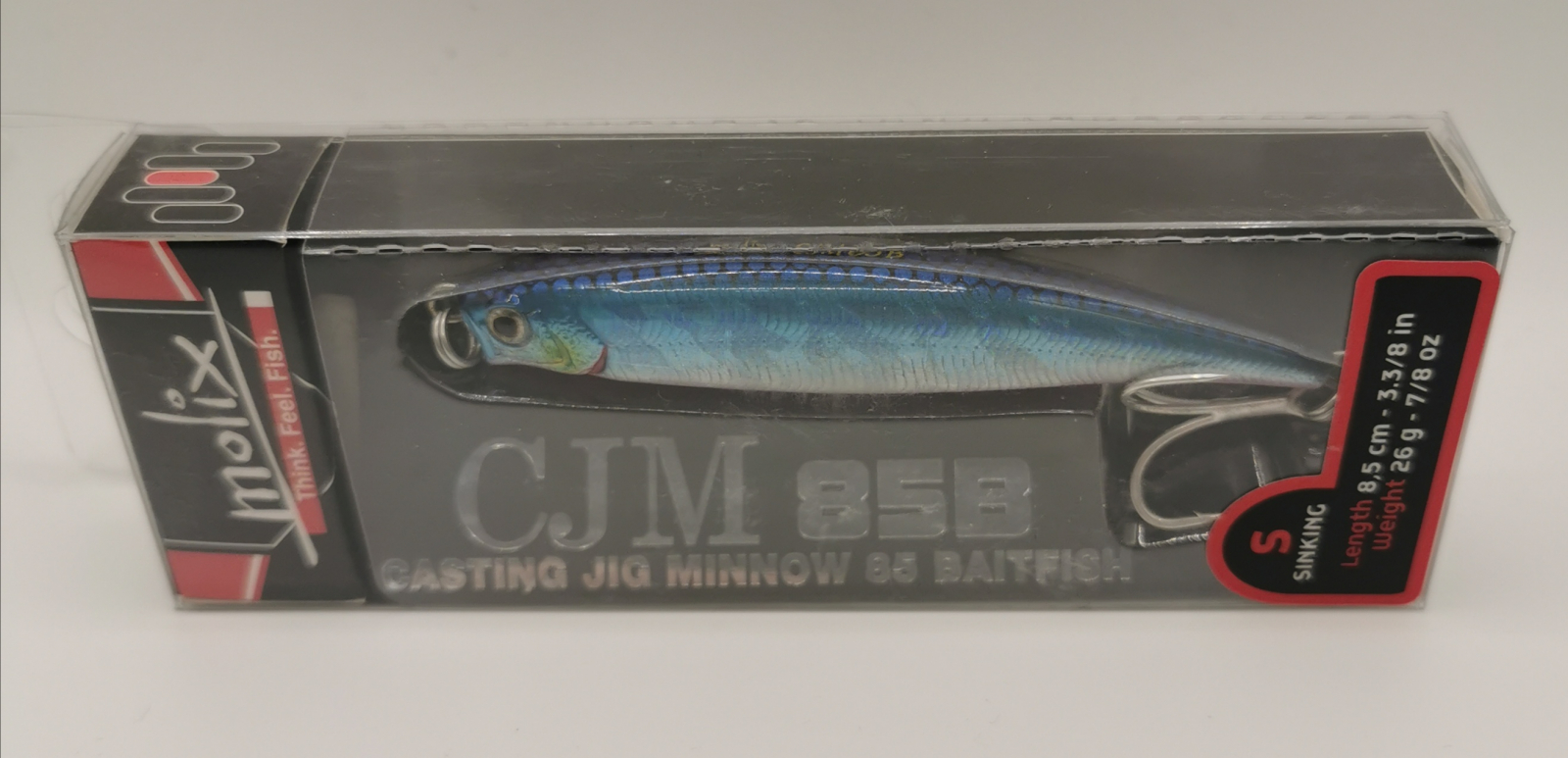 Casting  MOLIX Casting Jig Minnow 85 Baitfish Series Col. Spring Sarda - Articoli Pesca