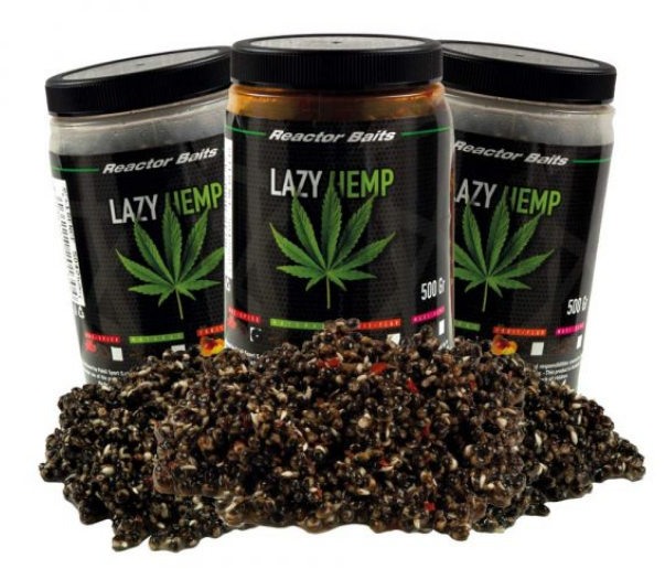 Esche, pasture, pellet  MAVER LAZY HEMP  HOT SPICE 500GR - Articoli Pesca